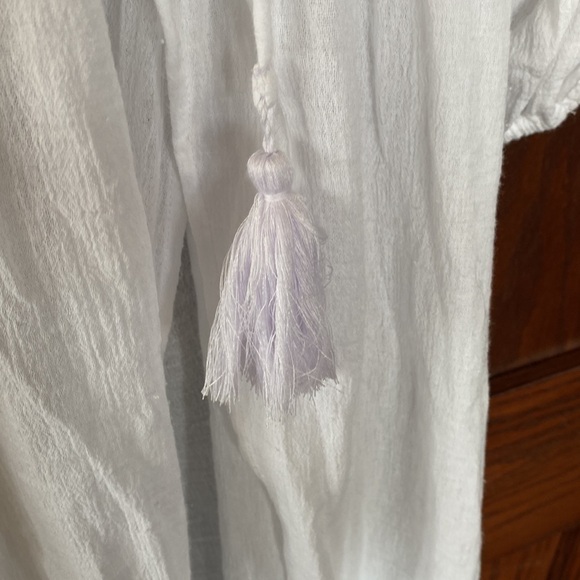 Tularosa  for Revole long sleeve white swim coverup in size XL. NWT - Picture 4 of 5